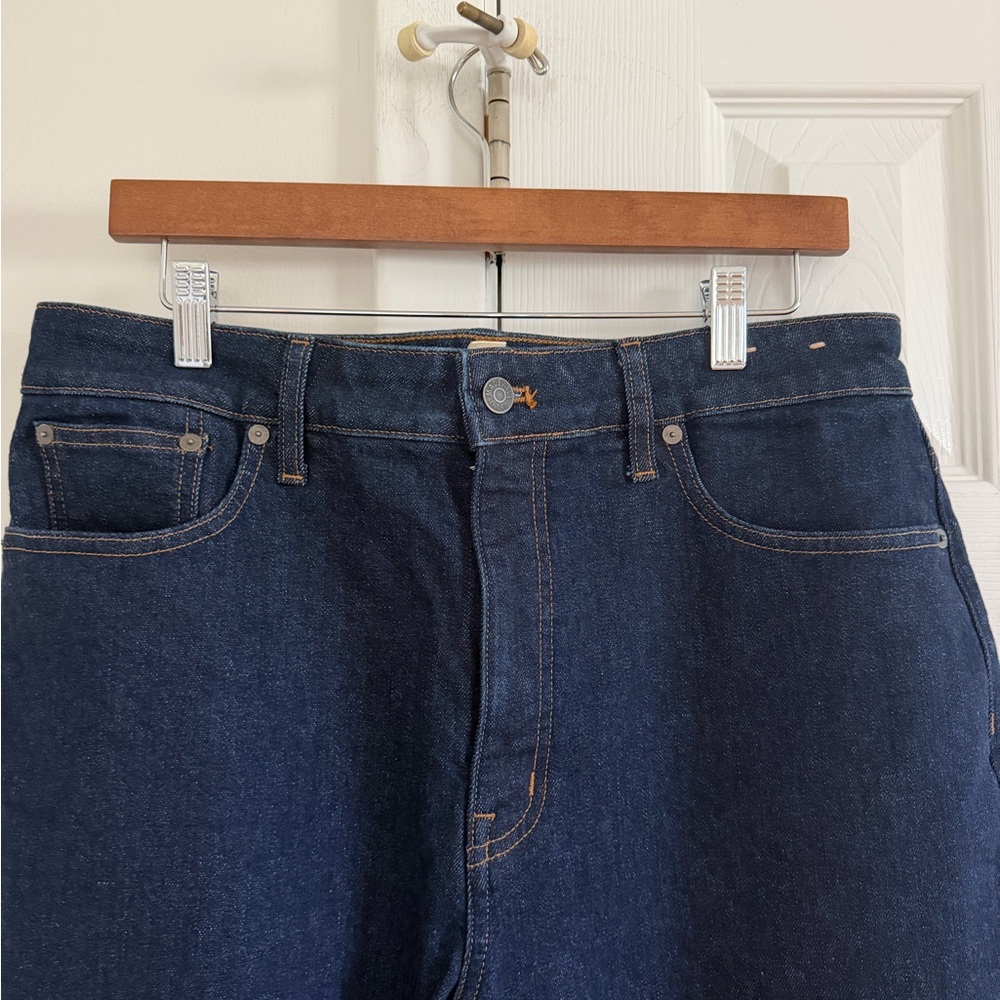 NWT Madewell The Curvy '90s Straight Jean Dark Wash 31 - Picture 4 of 9
